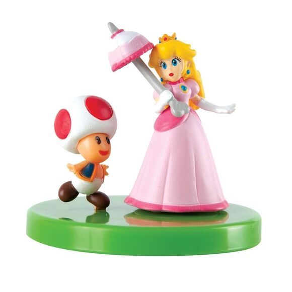 Set of 4 - Club Mocchi Mocchi Super Mario Buildable Figures - Picture 3 of 6